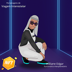 Williane Edgar: Funcionária Interplanetário