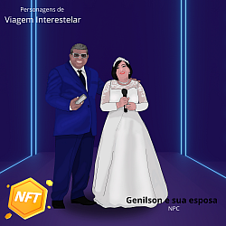 Genilson e sua esposa: NPC