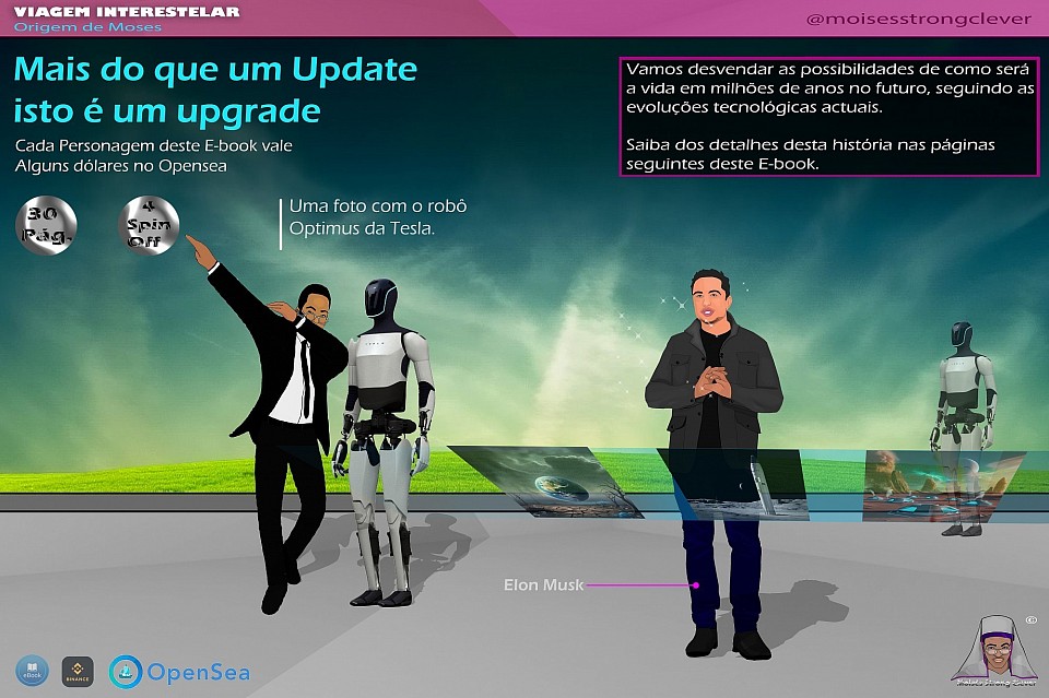 Saiba um pouco mais do meu E-book VIAGEM INTERESTELAR